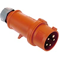 as - Schwabe Mennekes CEE-connettore con Rosca- 400 V- 32 A- Rojo- 61422